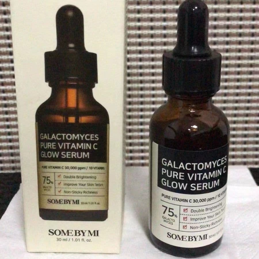 image-SOME BY MI Pure Vitamin C Glow Serum Saber Honey Black Bottle