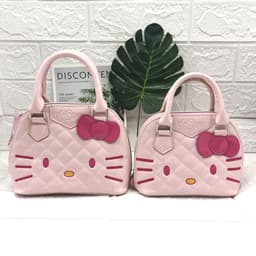 image-Fashionable Korean Style Kids Crossbody Bag Rose Red