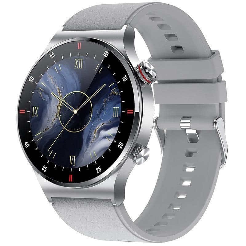 image-Chi Bear QW33 Smart Watch Silver ECG+PPG