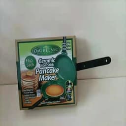 image-TV new product pancake bonanza copper non-stick frying pan double-sided pot golden folding frying pan wholesale