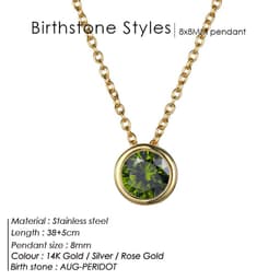 image-JUJIE Rhinestone Necklace - Rose Gold Geometric