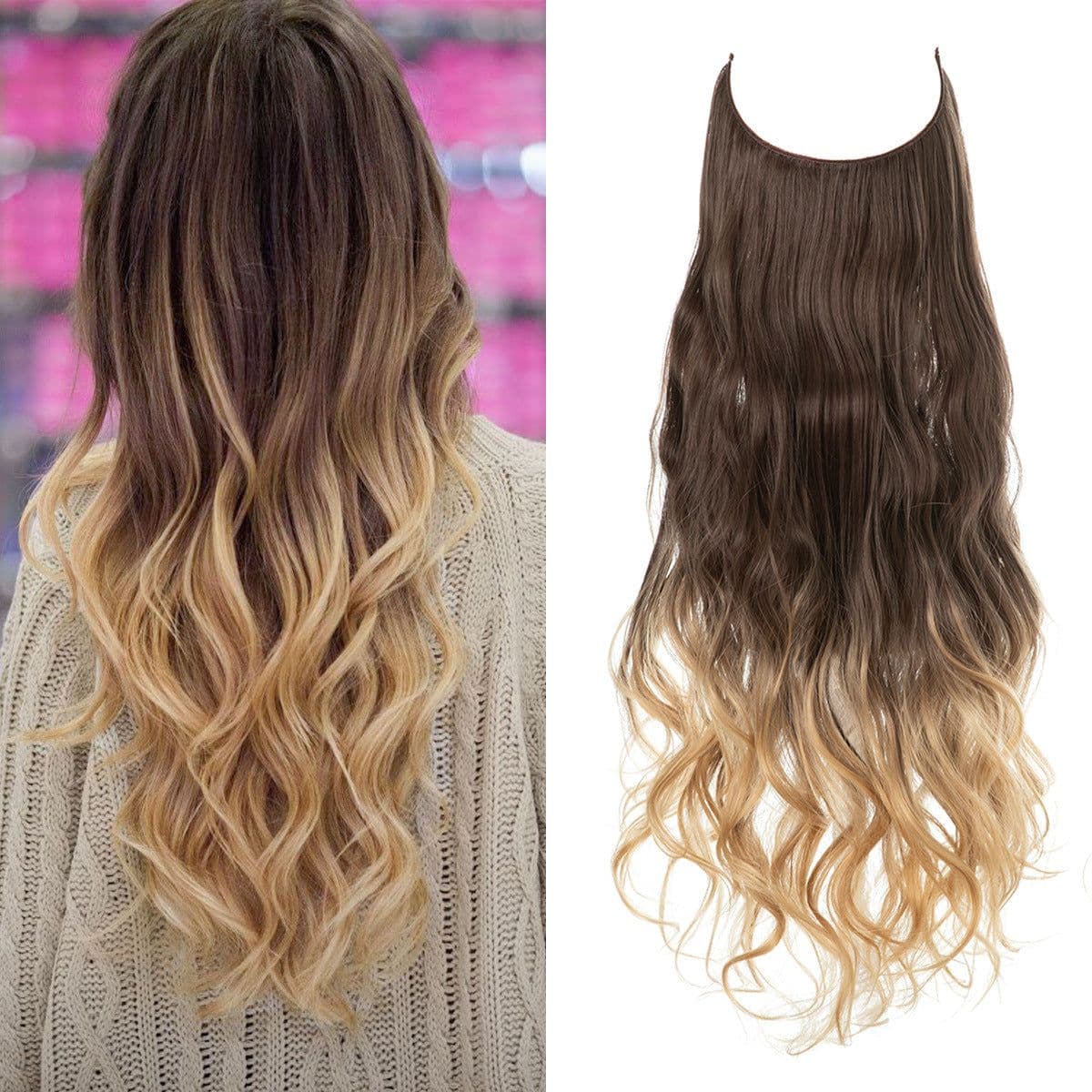 image-Sierra Wig Long Curly Hair 18" High Temperature Fiber