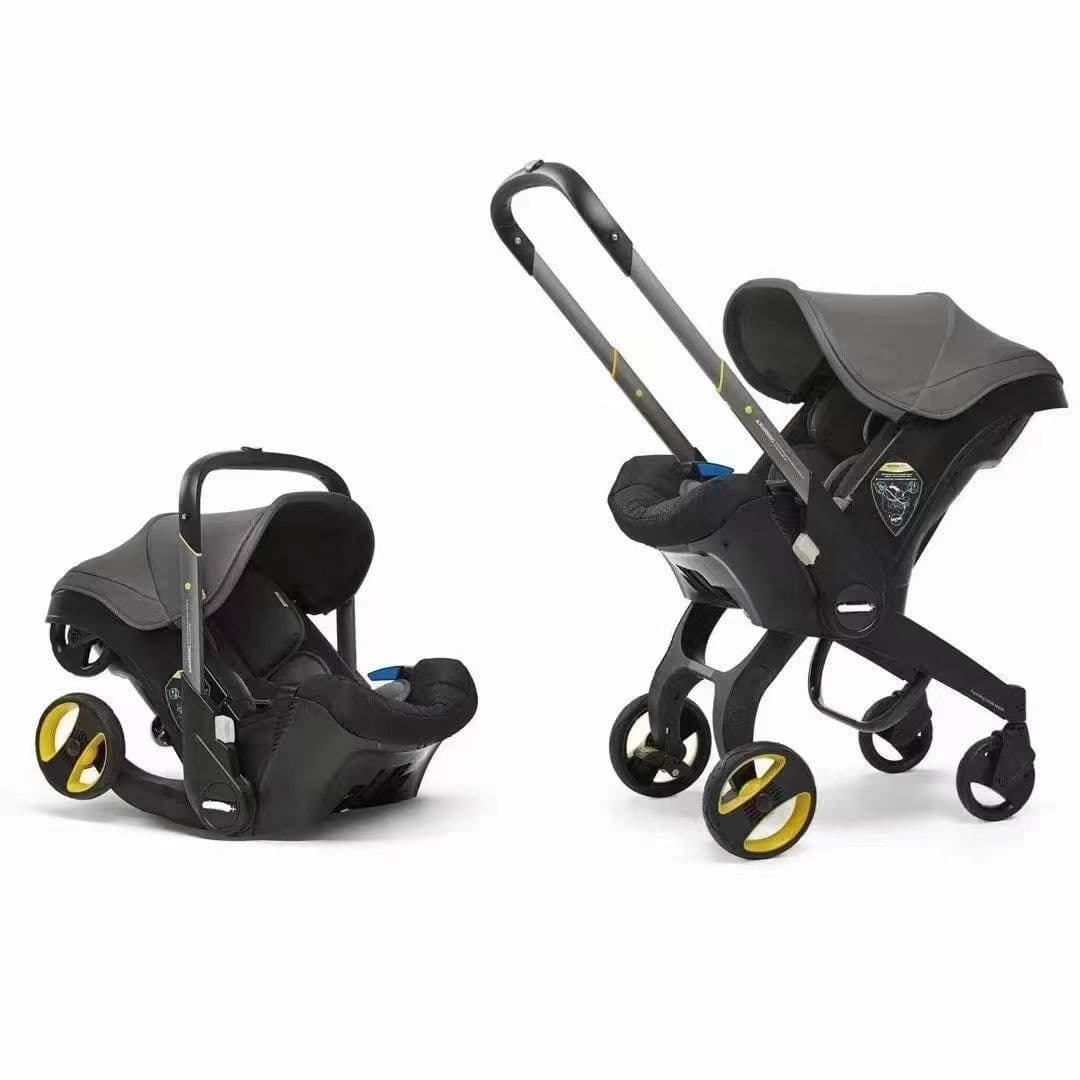 image-Baby 0-24 months four-in-one four-wheel aluminum alloy frame reversible stroller