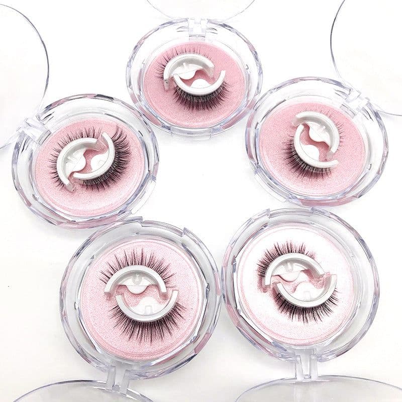 image-Pretty Purple Self-Adhesive False Eyelashes