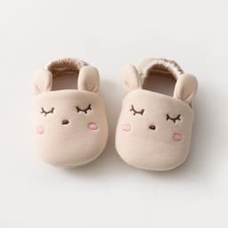 image-Three-dimensional ears cartoon children dispensing toddler shoes and socks spring and autumn striped animal short tube shallow mouth baby baby socks
