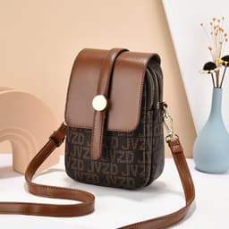 image-JVZD 2023 Summer Crossbody Phone Bag - Soft PU Shoulder