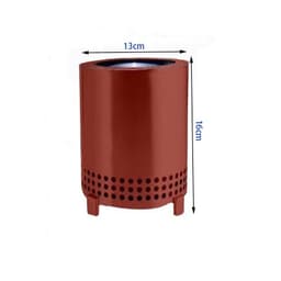image-Portable Stainless Steel Camping Grill Iron Warmer - Small Outdoor Stove