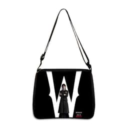 image-Cross-border Adams family Wednesday addams ladies shoulder bag niche armpit bag fashion handbag