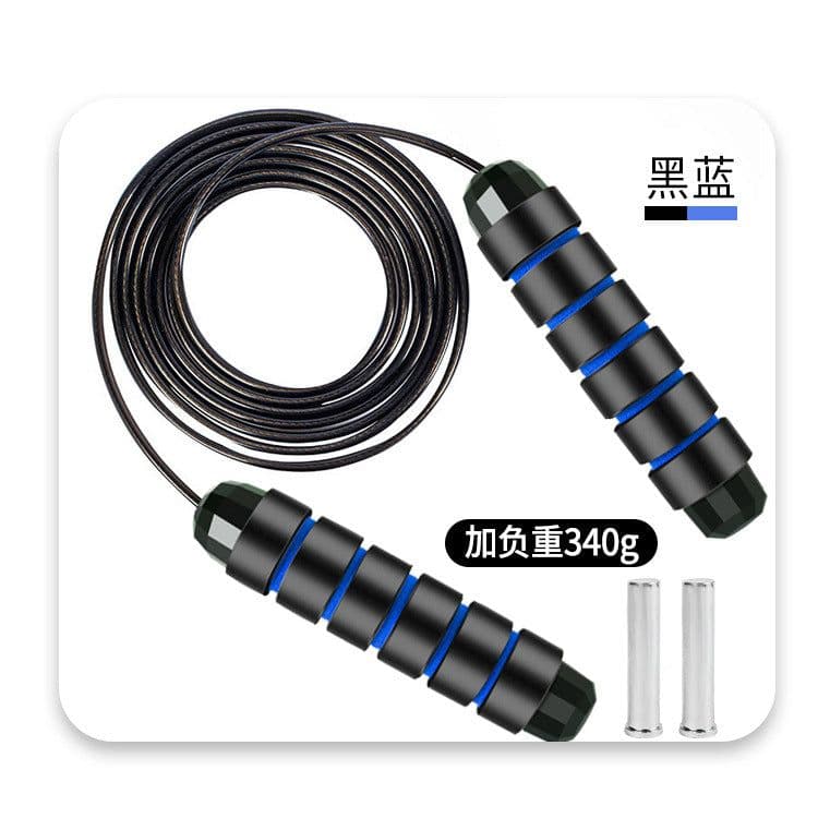 image-Zhefen Fitness Skipping Rope - 2.8m Steel Wire, PP Material, Kids, Fat Loss