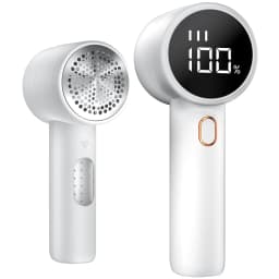 image-Cross-border digital display hair ball trimmer cordless electric high-speed household portable hair ball remover six-leaf steel knife