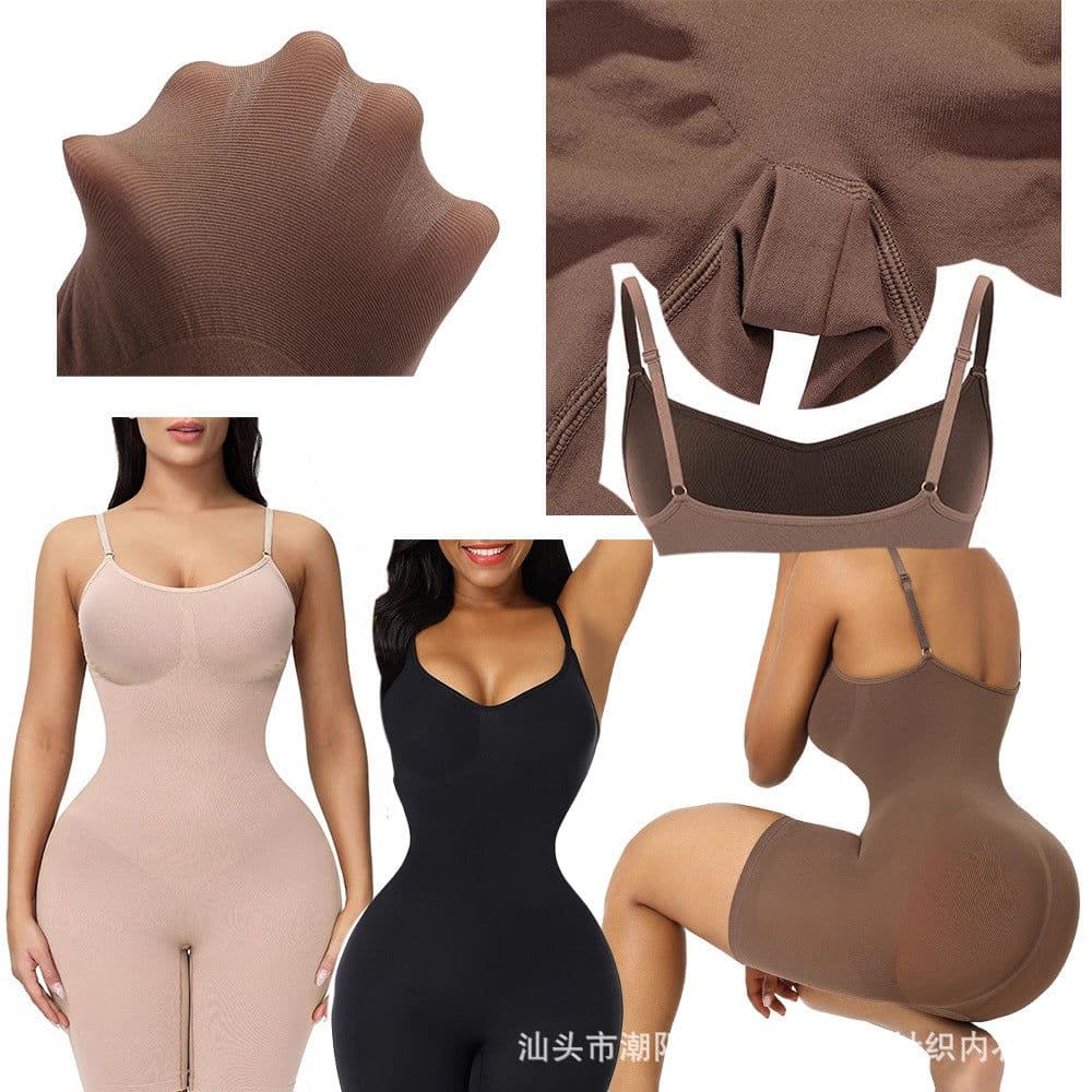image-Nigar Body Shaping Jumpsuit - Nylon Seamless