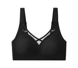 image-Man Poet Bra 3XL Seamless Nylon Gray Blue