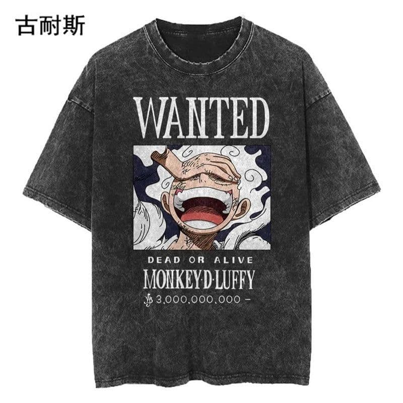 image-Men's Retro Short-Sleeve T-Shirt, Distressed Cotton, XXL, Street Hip Hop