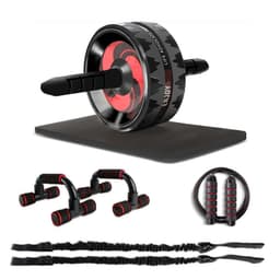 image-LEATOU Ab Wheel 7-Piece Indoor Fitness Equipment Set - LT-TZ32
