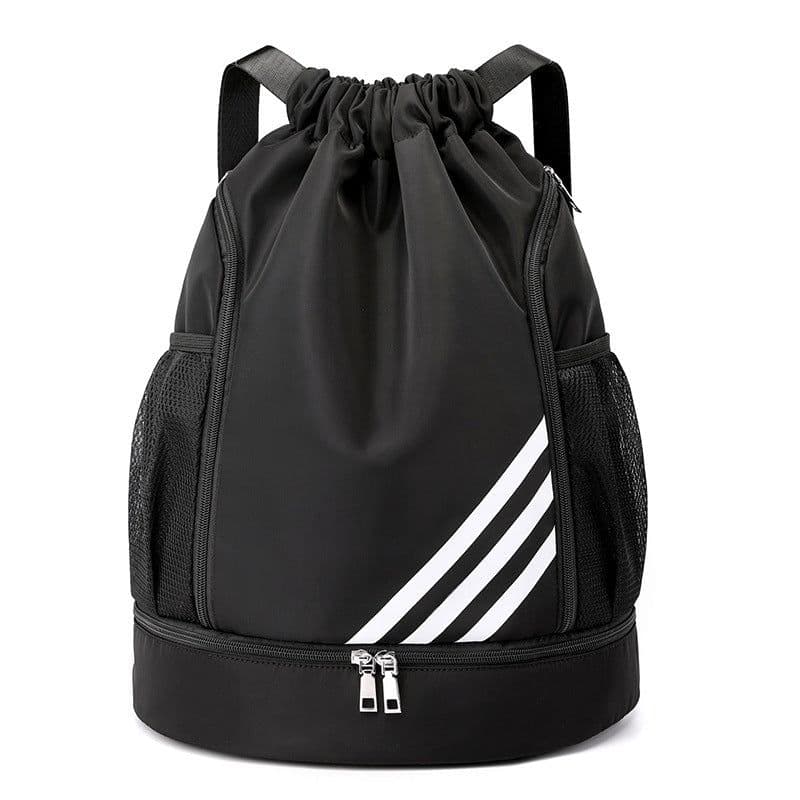 image-Factory wholesale spot sports drawstring bag drawstring pocket backpack large capacity sports football bag basketball bag
