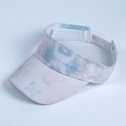 image-Hat female net red ins spring and summer tie-dye empty top peaked cap Korean version of trendy people outdoor sports baseball cap sun visor