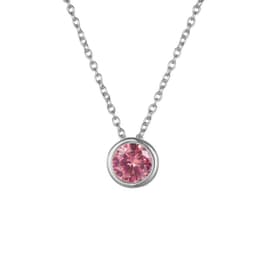 image-JUJIE Rhinestone Necklace - Rose Gold Geometric