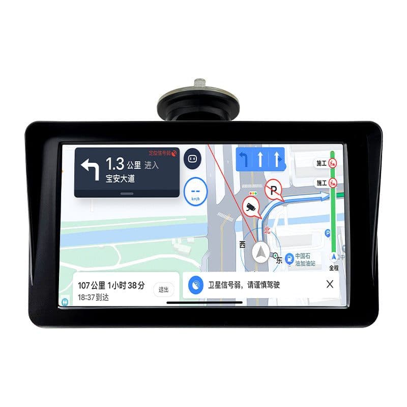 image-Hicar 7" Wireless CarPlay Car Navigation Portable