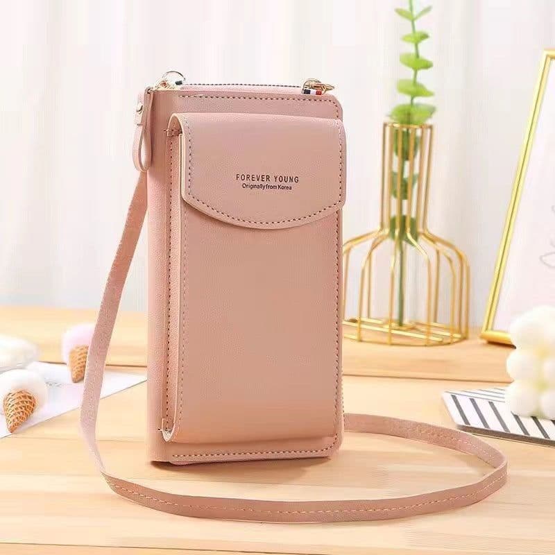 image-Fort Carpenter Mobile Phone Bag - Deep Pink PU