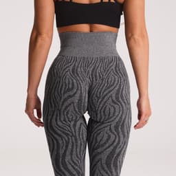 image-Zebra Yoga Pants High Waist Leggings Seamless