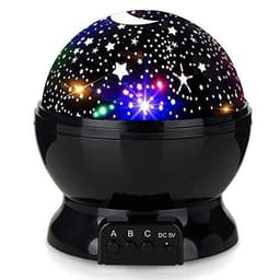 image-LED Starry Sky Projector Night Light - USB Rotating