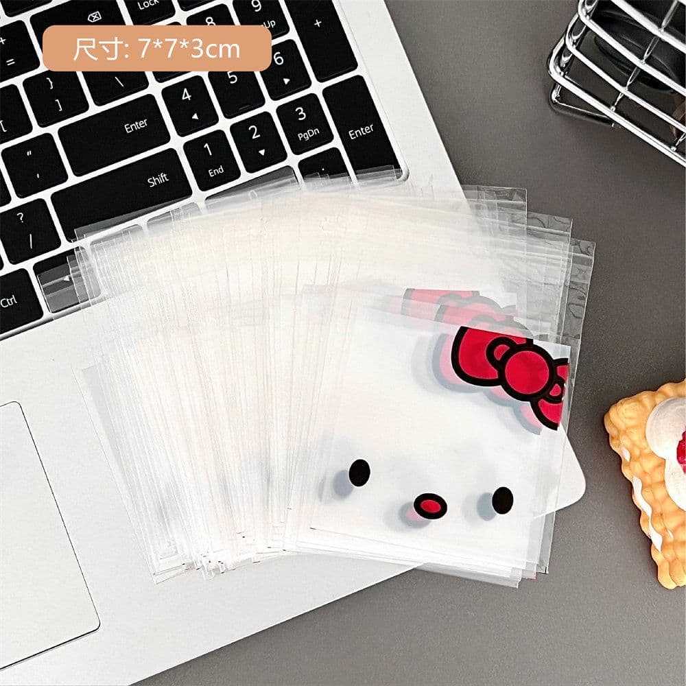 image-Star self-adhesive bag, essential card packaging bag, card holder, gift packaging bag, affordable small card material