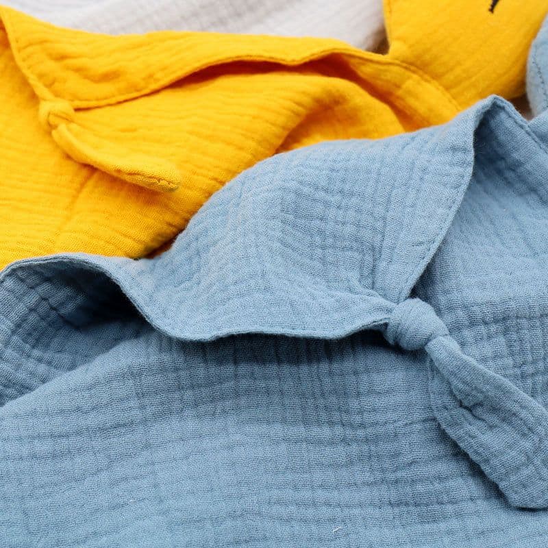 image-Augleka Baby Soothing Towel - Rabbit Dark Blue 30cm