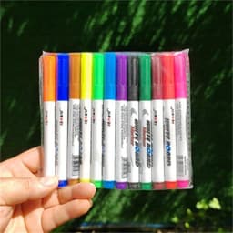image-Children's water painting colorful floating pen children's magic water floating pen erasable whiteboard pen floating pen wholesale