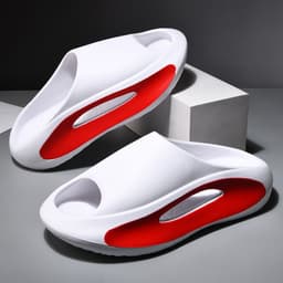 image-Elliott Men's EVA Beach Slippers - Black Size 44/45