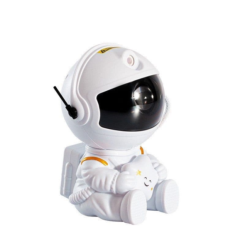 image-The second-generation upgraded astronaut starry sky projection lamp full of stars atmosphere small night lamp astronaut laser nebula lamp