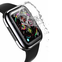 image-Suitable for Apple TPU electroplating case protective case apple iwatch6 5 all-inclusive protective cover Apple watch case