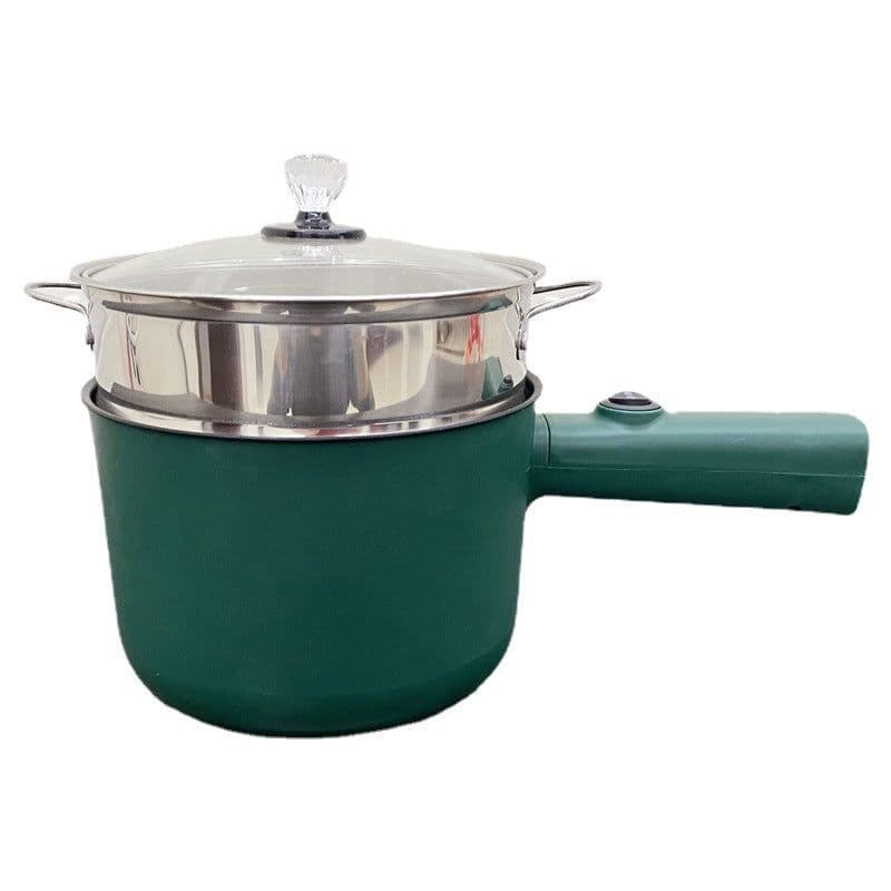 image-Electric Hot Pot - Stainless Steel Double Layer Non-Stick