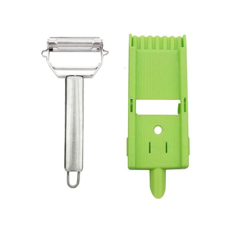 image-Two in One Grater Peeler Stainless Steel