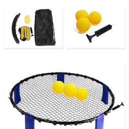 image-Inflatable PVC Beach Volleyball Mini Toy - Portable Training Beach Ball