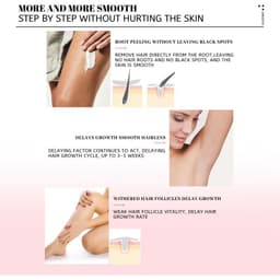 image-EELHOE Honey Mousse Hair Removal Spray - Gentle