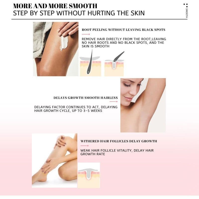 image-EELHOE Honey Mousse Hair Removal Spray - Gentle