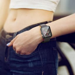 image-Suitable for Apple 7 representative case iwatch S7 watch protective cover shell film integrated PC frosted tempered film all-inclusive shell