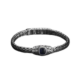 image-DAVITE&DELUCCHI 925 Silver Diamond Bracelet 20cm