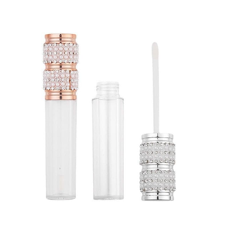 image-Diamond Lip Gloss Tube - 5ML ABS Plastic