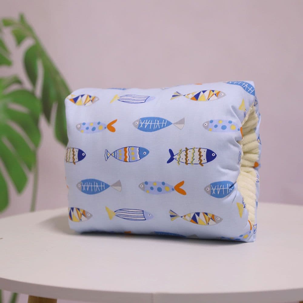 image-Baby Nursing Pillow - Pure Cotton Plus Velvet Thickened Soft Comfortable Arm Pillow