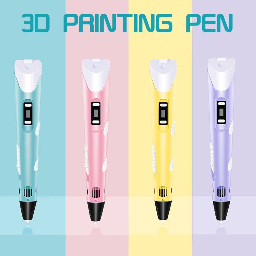 image-Factory direct sales 3D printing pen painting high temperature pen children diy science and education festival increasingly smart toys wholesale 3dpen