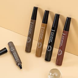 image-Suave Four-Pronged Waterproof Eyebrow Pencil - Multicolor