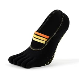 image-Yoga Socks - Colorful Gradient, Non-Slip, Aerobics