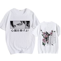 image-Attack on Titan Anime T-Shirt - Unisex Round Neck