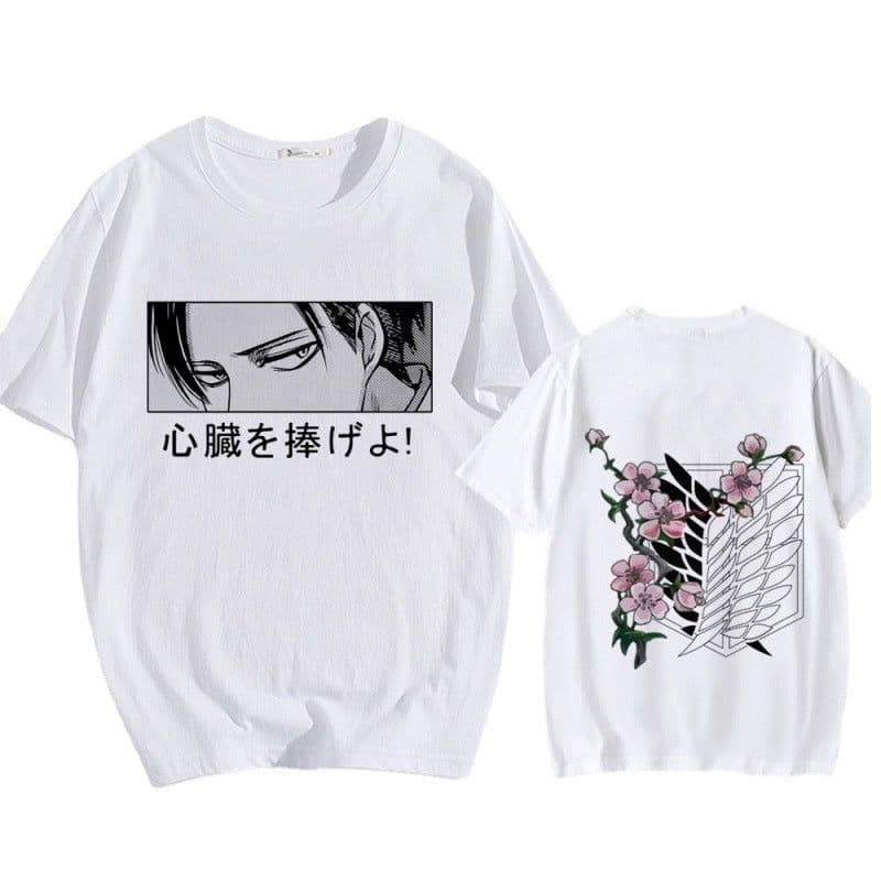 image-Attack on Titan Anime T-Shirt - Unisex Round Neck