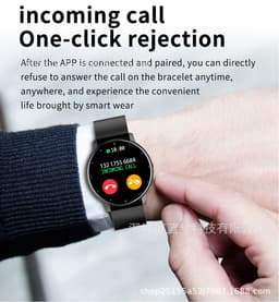 image-lormocat ZL02D Smart Watch - Yellow Heart Rate Blood Oxygen Monitor 1.28" IPS Screen