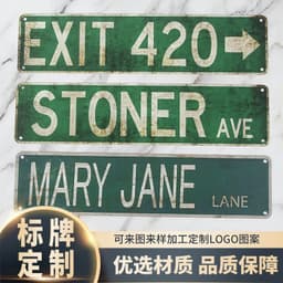 image-Metal UV Printed Aluminum Plate - Custom License Sign