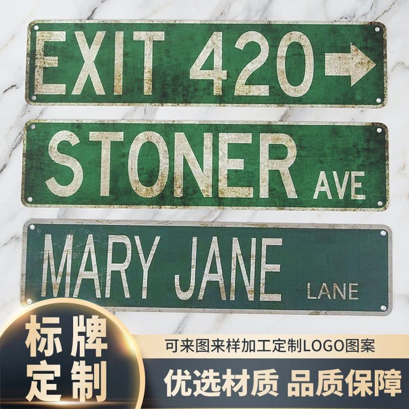 image-Metal UV Printed Aluminum Plate - Custom License Sign