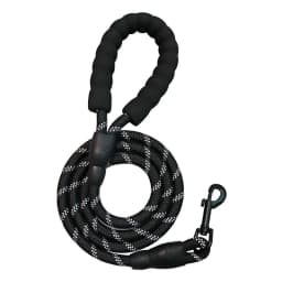 image-Spot cross-border pet leash small, medium and large dogs explosion-proof red dog leash night reflective extended nylon dog chain
