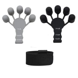 image-Silicone 5 Finger Exerciser - Universal Fitness Trainer